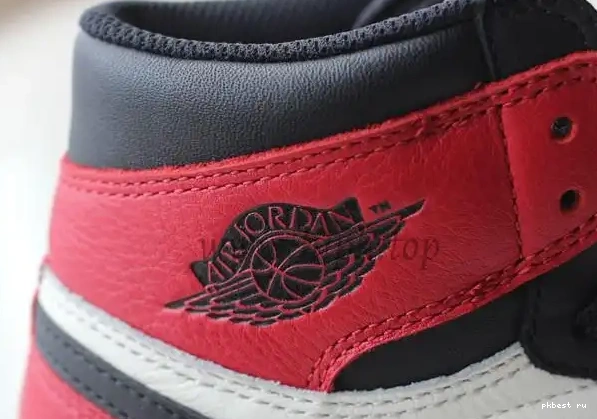 GOD IN THE ONLY PK AIR BEST BRED THE RETAIL LEATHER TOE JORDAN 1 MARKET VERSION CORRECT 0503